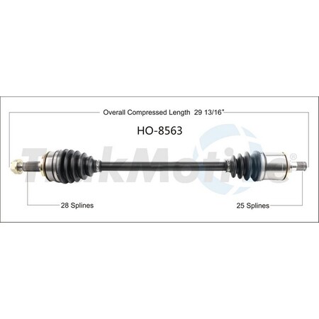 Surtrack Axle Cv Axle Shaft, Ho-8563 HO-8563